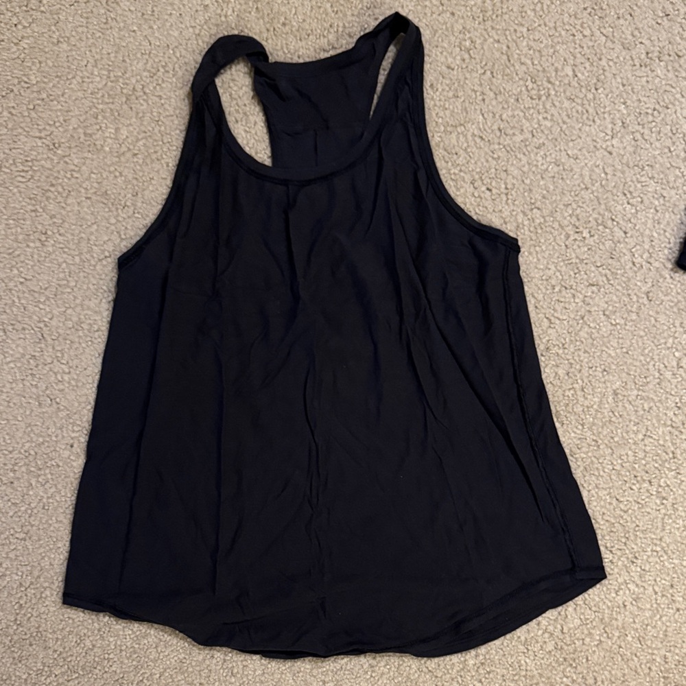 lululemon athletica Black Tank Top